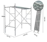 Heavy Duty Scaffolding H Frame Cross Brace Joint Pin Platform