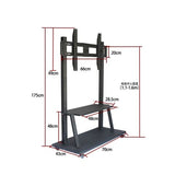 Mobile TV Bracket Stand / Cart / Trolley 32" - 70" TV Stand With Wheels